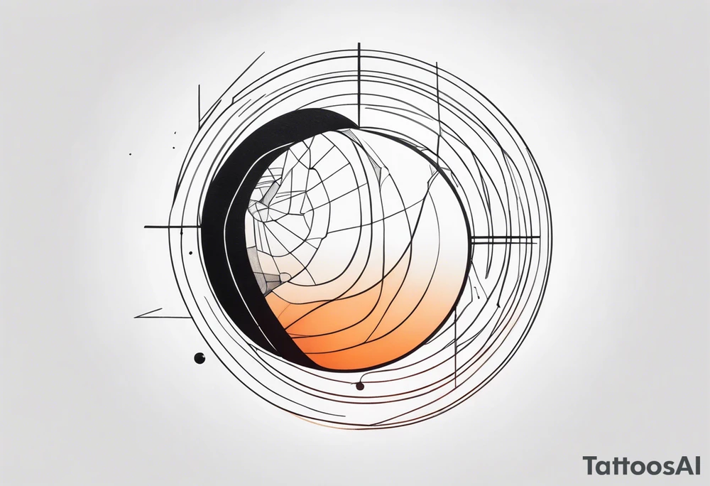 myth of Sisyphus 
 geometry tattoo idea