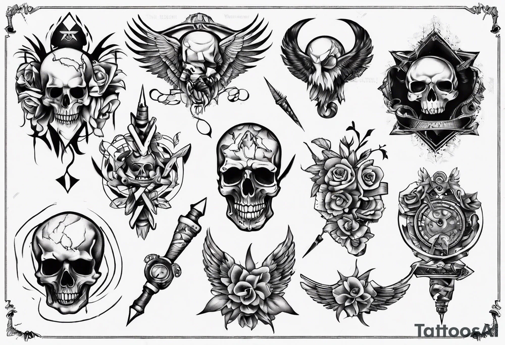 Schwert tattoo idea