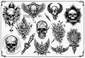 Schwert tattoo idea
