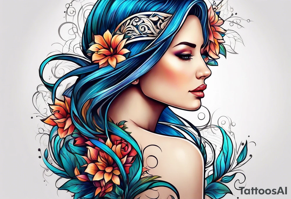 virgo tattoo idea