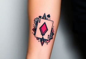 poker tattoo idea