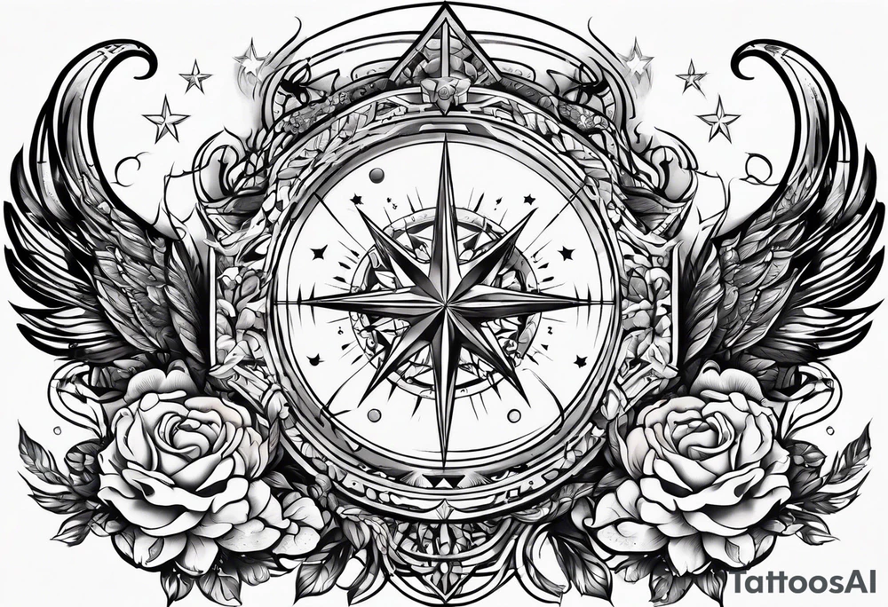 Celestial tattoo idea