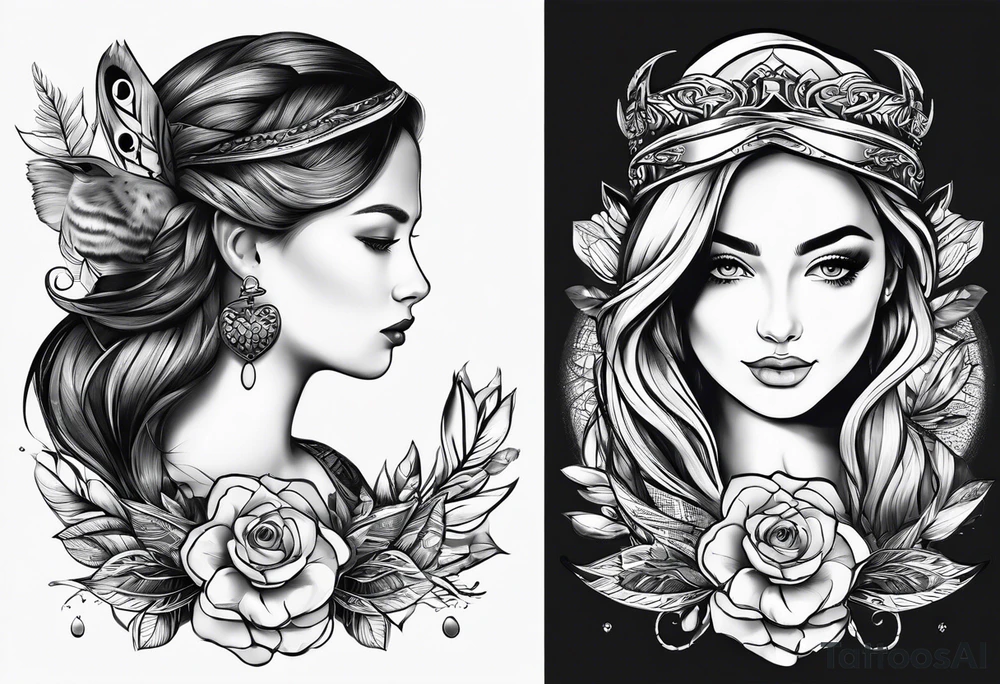design that represents my two kids matilda and weston tattoo idea design that represents my two kids matilda and weston tattoo idea