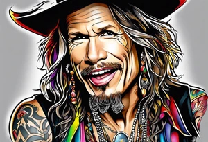 steven tyler tattoo idea