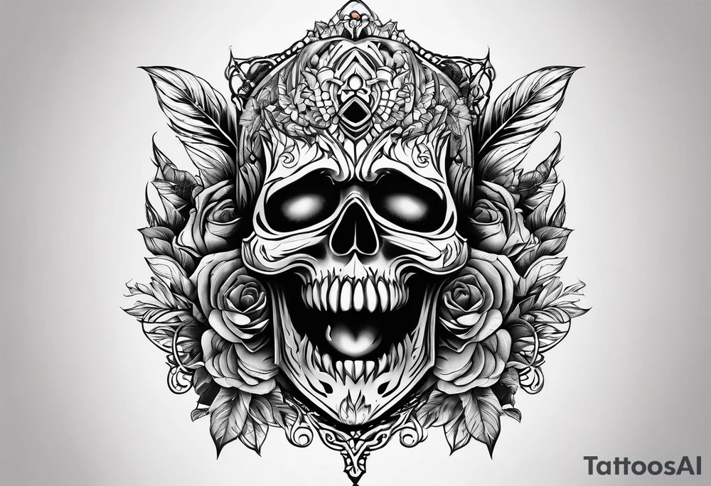 scream killer tattoo idea