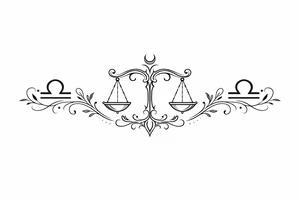 Triple libra tattoo idea