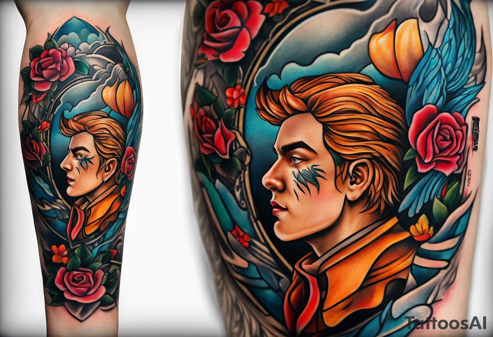 This hole you put me in, wasn’t deep enough, and i’m climbing up right now tattoo idea
