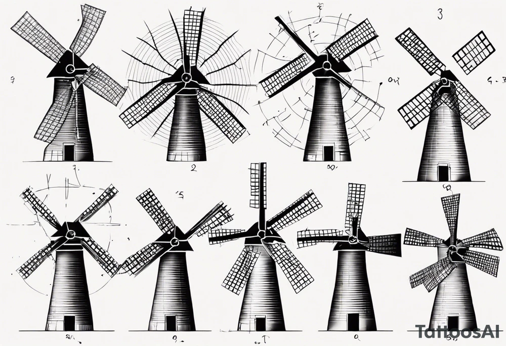 Friendship graph mathematically correct with a prime knot 6,1, dutch windmill graph that is cute tattoo idea Friendship graph mathematically correct with a prime knot 6,1, dutch windmill graph that is cute tattoo idea
