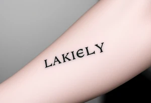 Nordic runes
Names Lakelyn tattoo idea