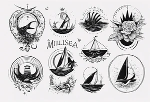 "MILLSEA" tattoo idea