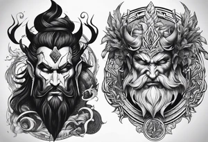 HADES and brother symbols tattoo idea