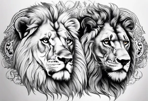 Dalmatia Lions tattoo idea