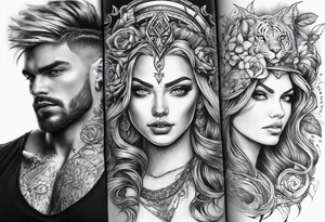 7 deadly sins tattoo idea