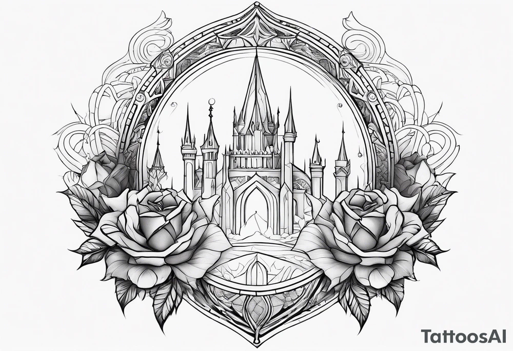 inspiration from the books a throne of glass, a court of thorns and roses, fourth wing tattoo idea