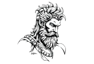 greek god tattoo idea
