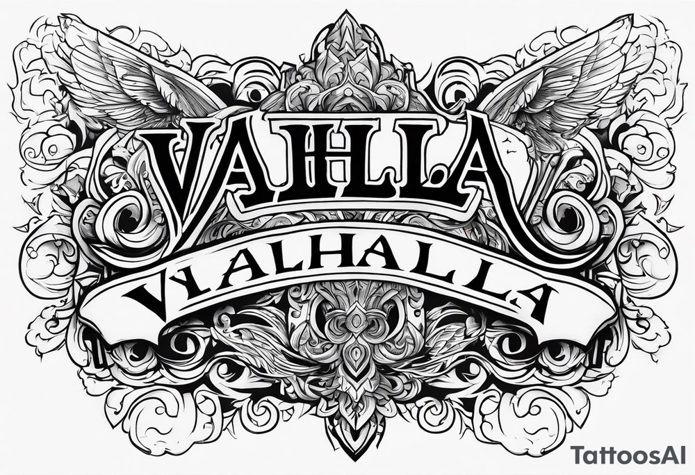 Valhalla tattoo idea