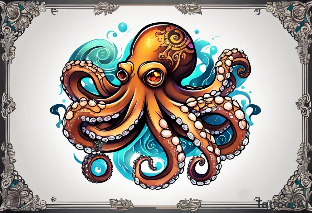 Octopus tattoo idea