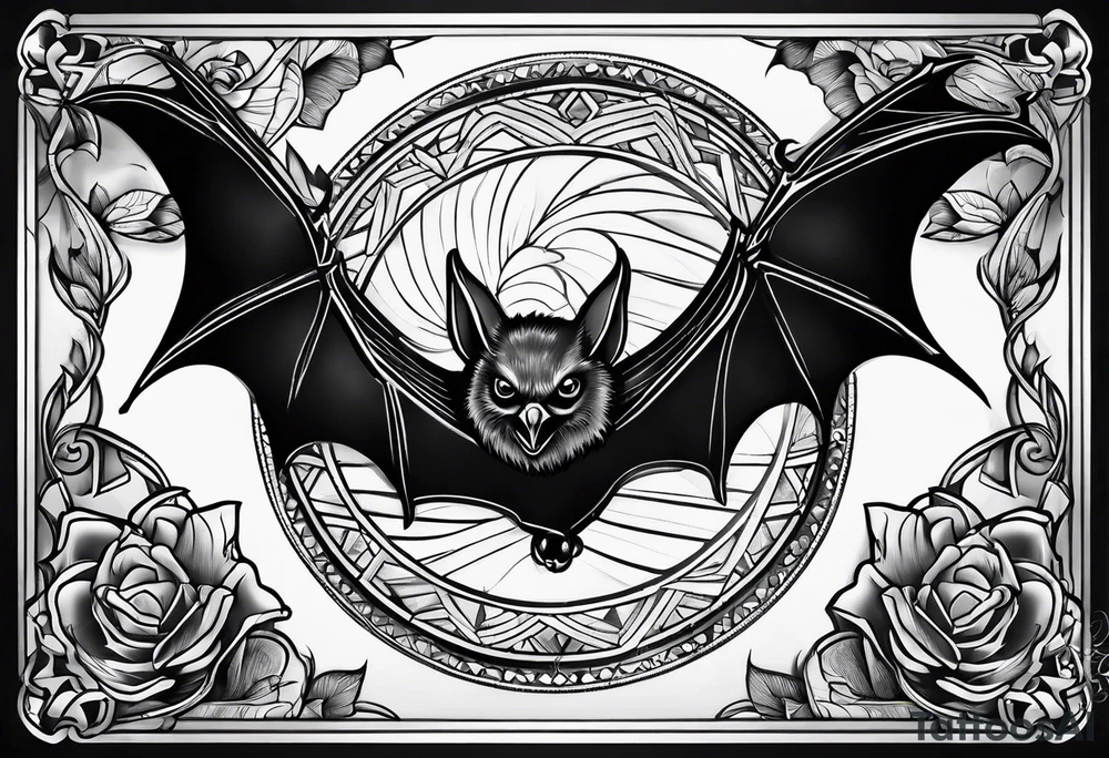 Bats tattoo tattoo idea