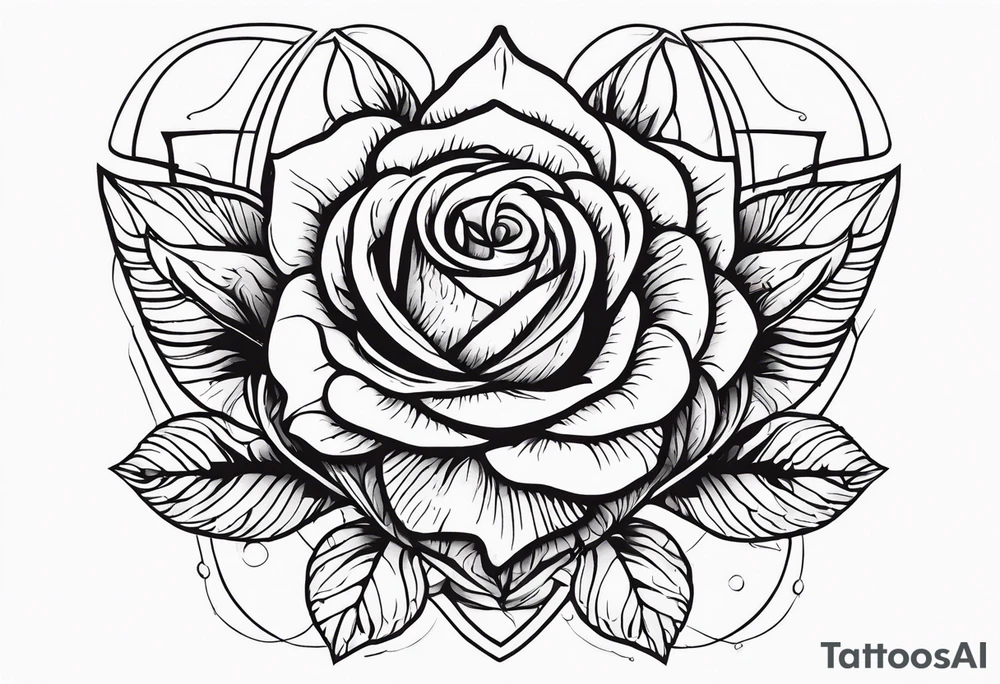 Leuchtturm Stacheldraht Rosen Herz tattoo idea