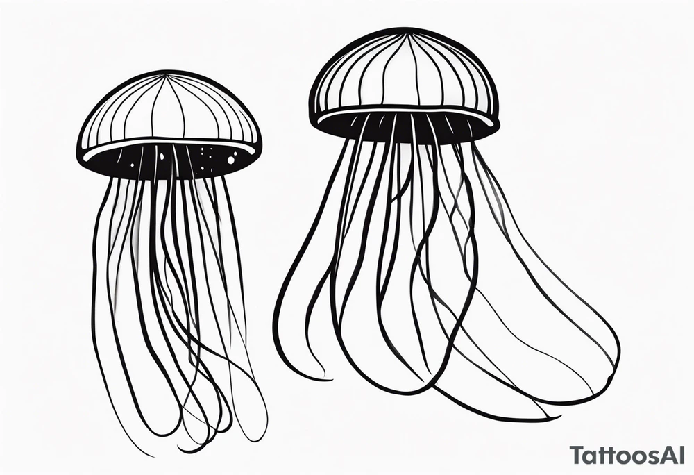 jelly fish tattoo idea