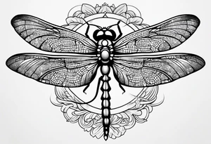 Dragonfly tattoo idea