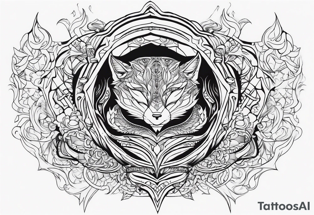 Hoodie tattoo idea