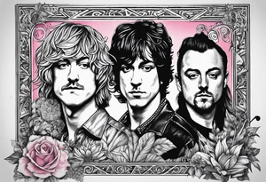 Led Zeppelin, Pink Floyd, Aries, Green Day, Mac miller, blink 182 tattoo idea