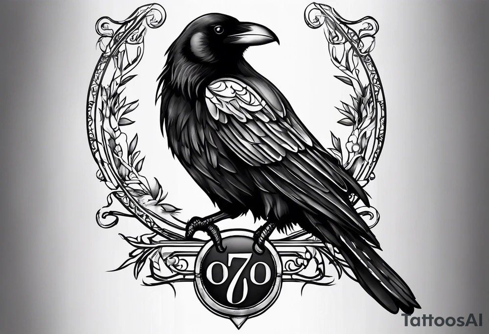 raven
roman numeral seven
Omnia Urunt tattoo idea