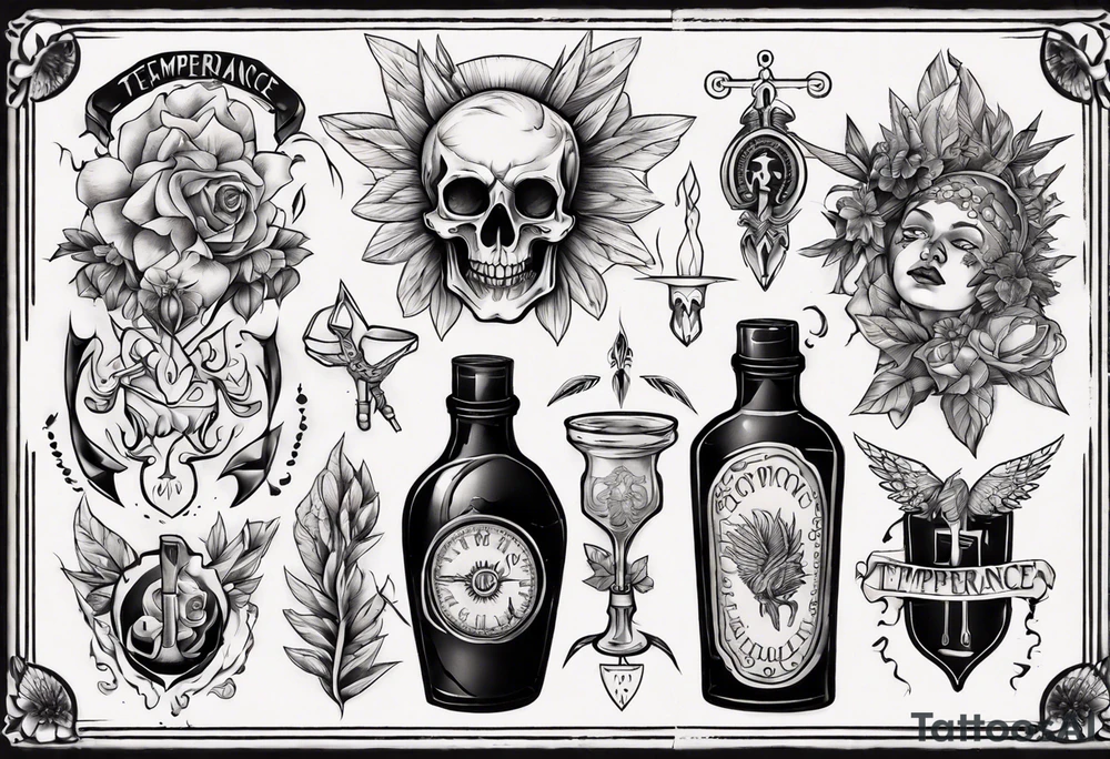 Temperance tattoo idea