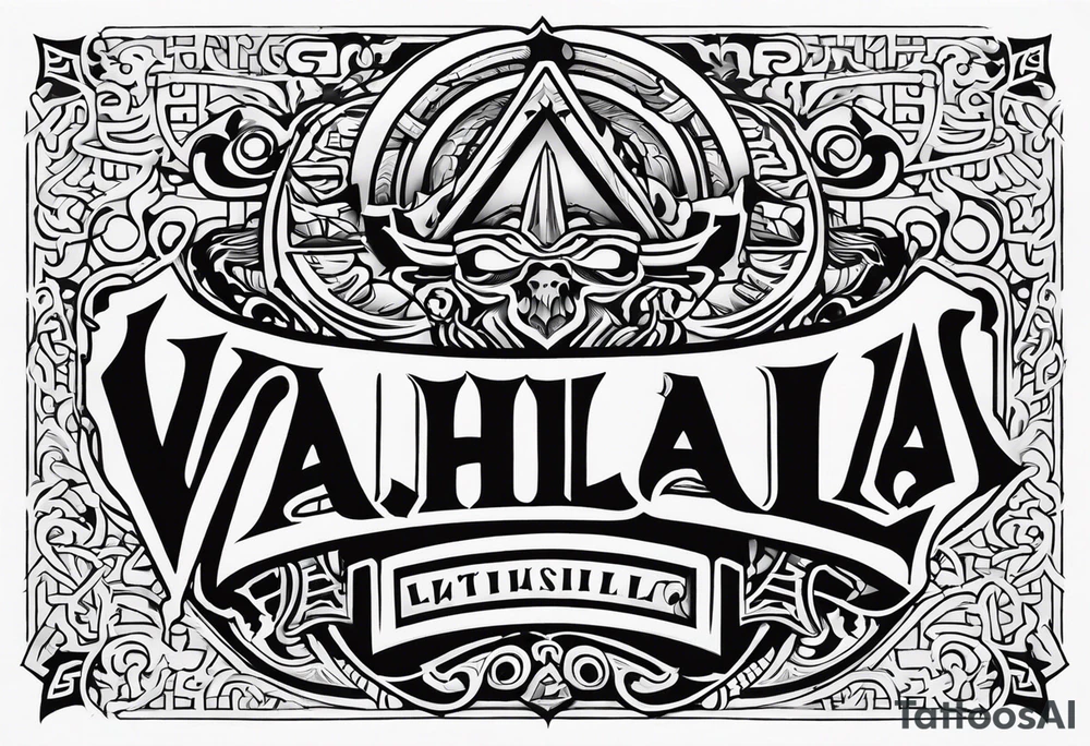 Valhalla tattoo idea