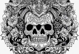 Dutch lineage/heritage tattoo. Simple, gothic feeling tattoo idea