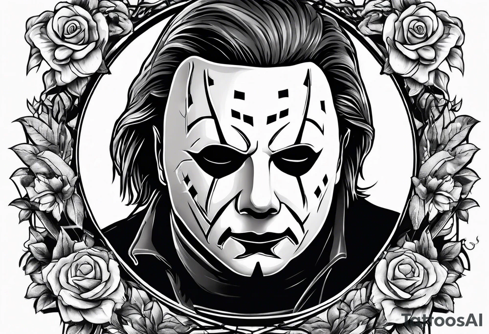 Michael myers tattoo idea