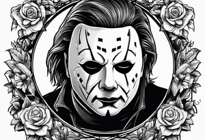 Michael myers tattoo idea
