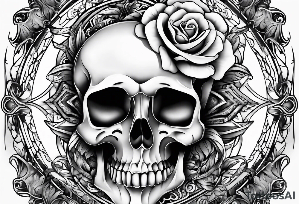 gothic tattoo tattoo idea