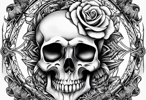 gothic tattoo tattoo idea