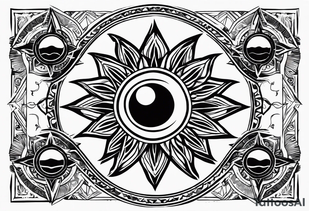 Symbols of the sun. The symbols should be stylized as the logo 30 seconds to Mars tattoo idea