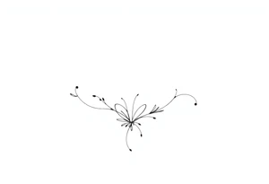 chardon minimaliste tattoo idea