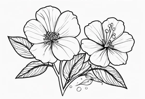 Primrose tattoo idea