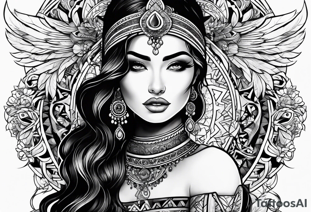 traditional tattoo idea