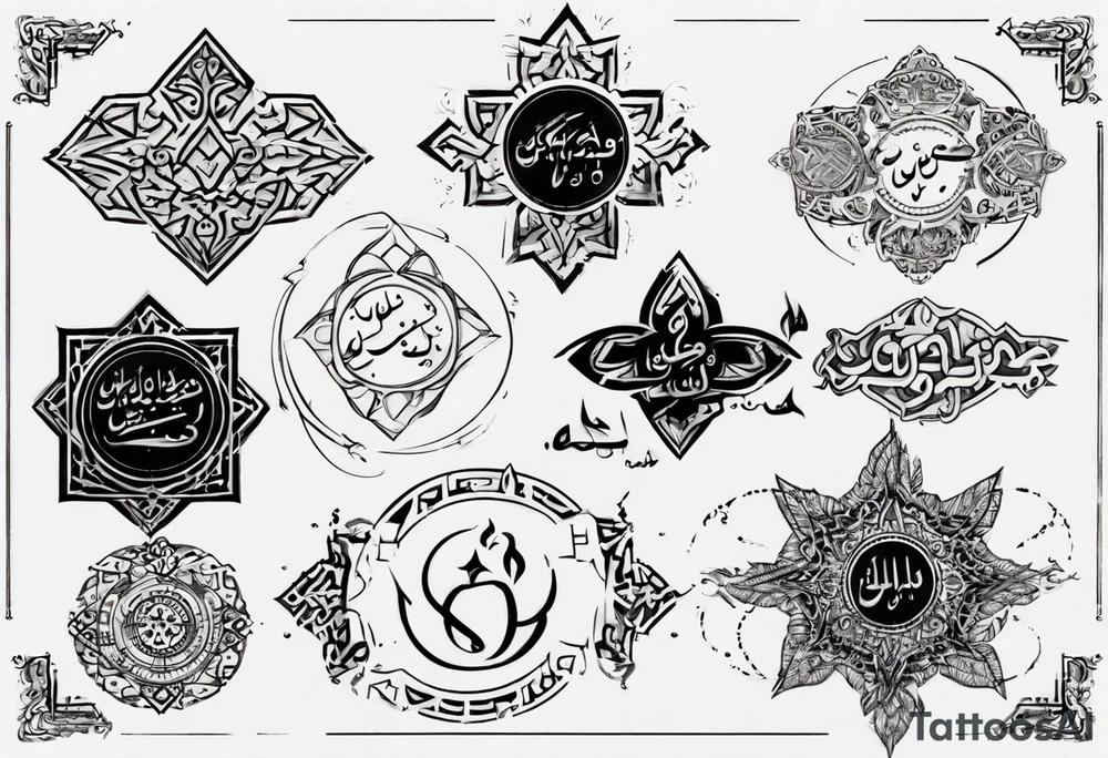 arabic quote tattoo idea