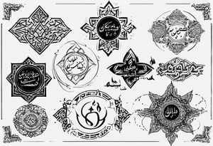 arabic quote tattoo idea