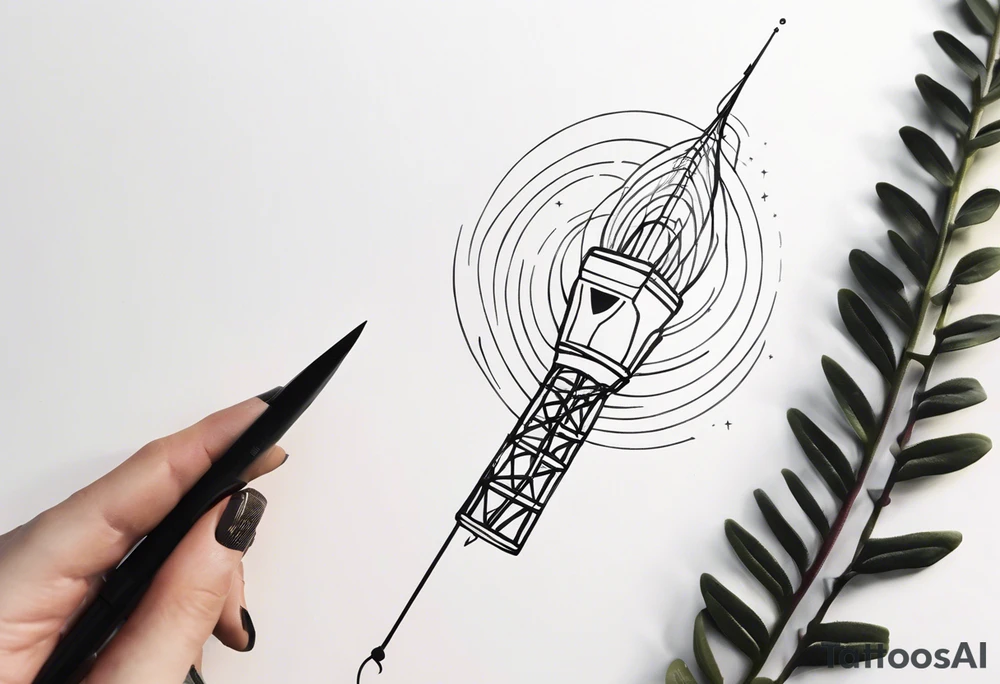 antenna tattoo idea