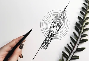 antenna tattoo idea