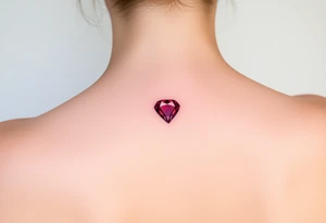 Small Ruby gem tattoo idea