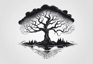 Spooky Tree tattoo idea