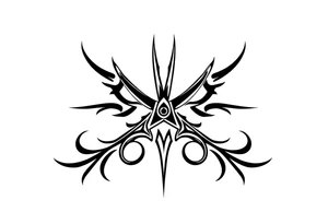 Scissors tattoo idea