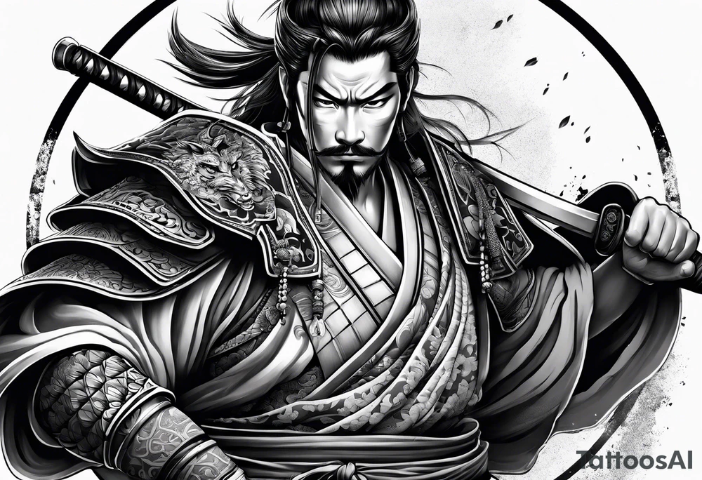 Samurai tattoo idea