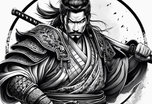 Samurai tattoo idea