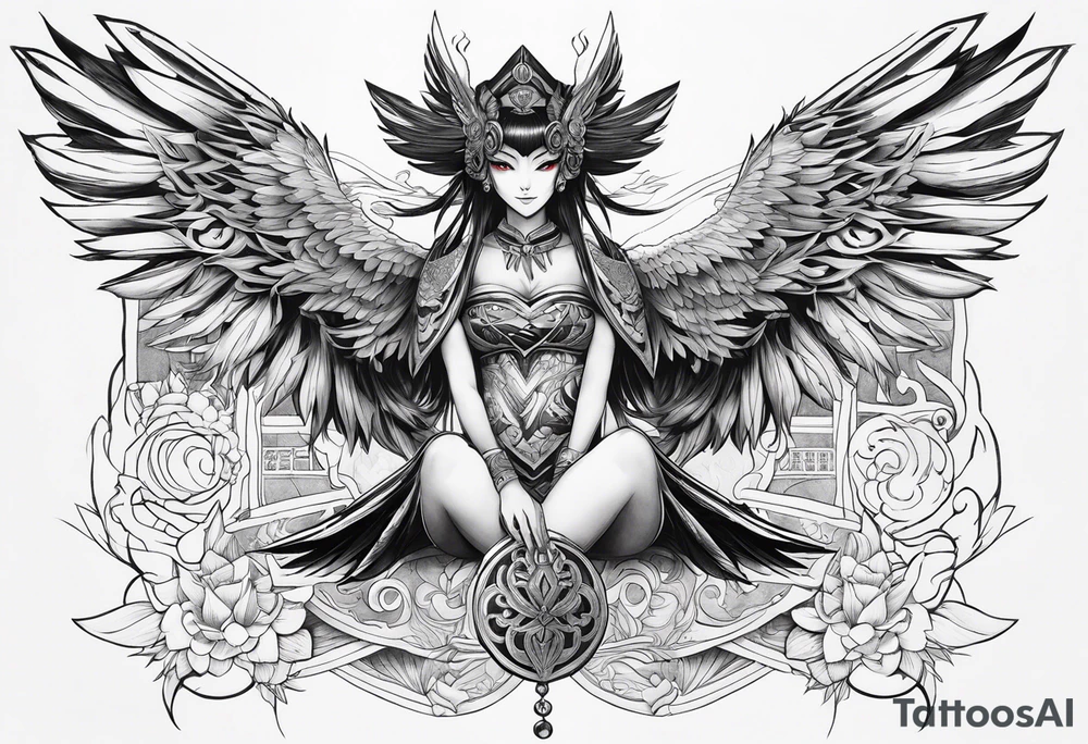 Harpies lady Yu-Gi-Oh! tattoo idea