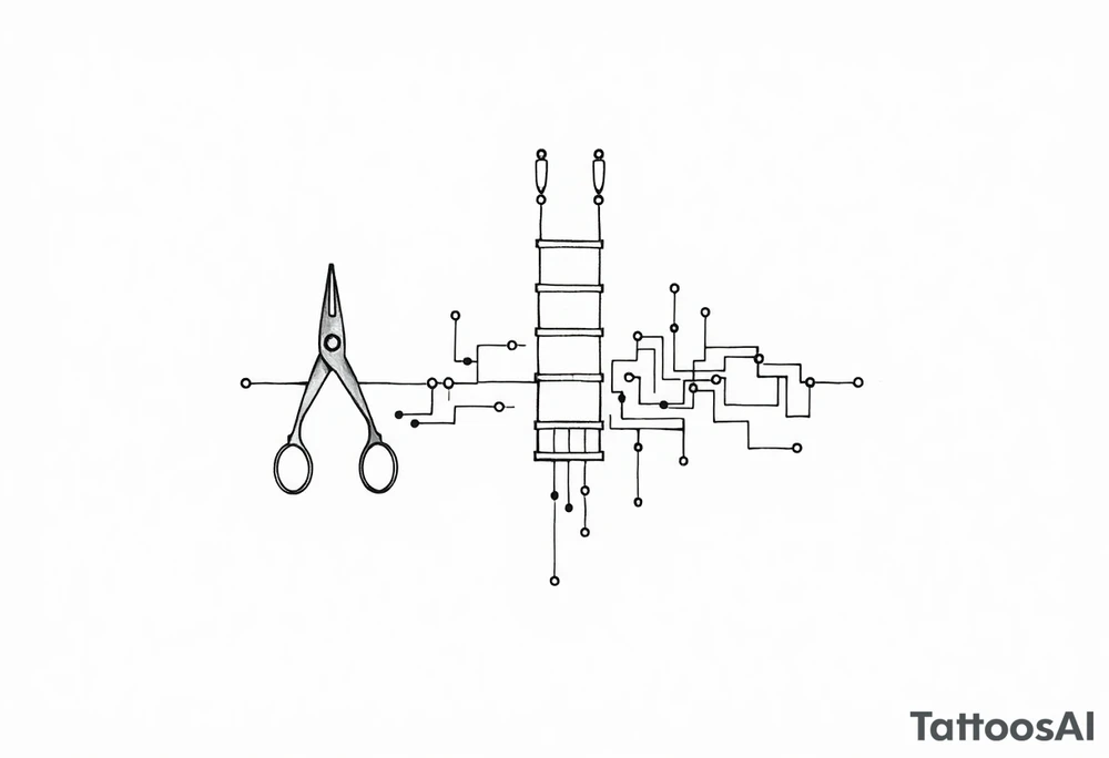 Tools, ladder logic, electronics tattoo idea